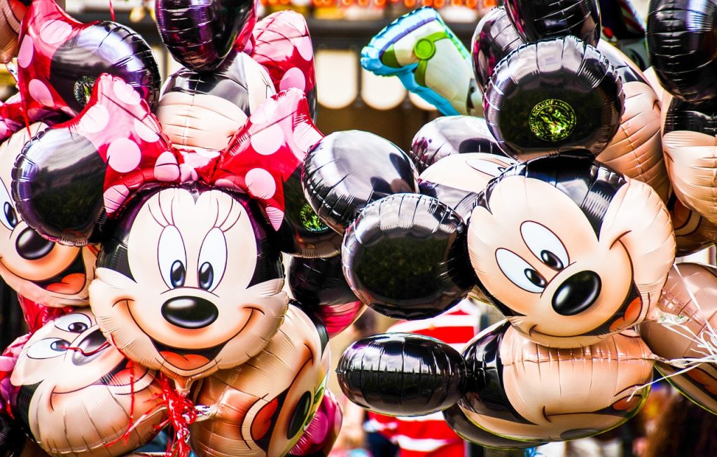 Personajes Disney Minnie y Mickey