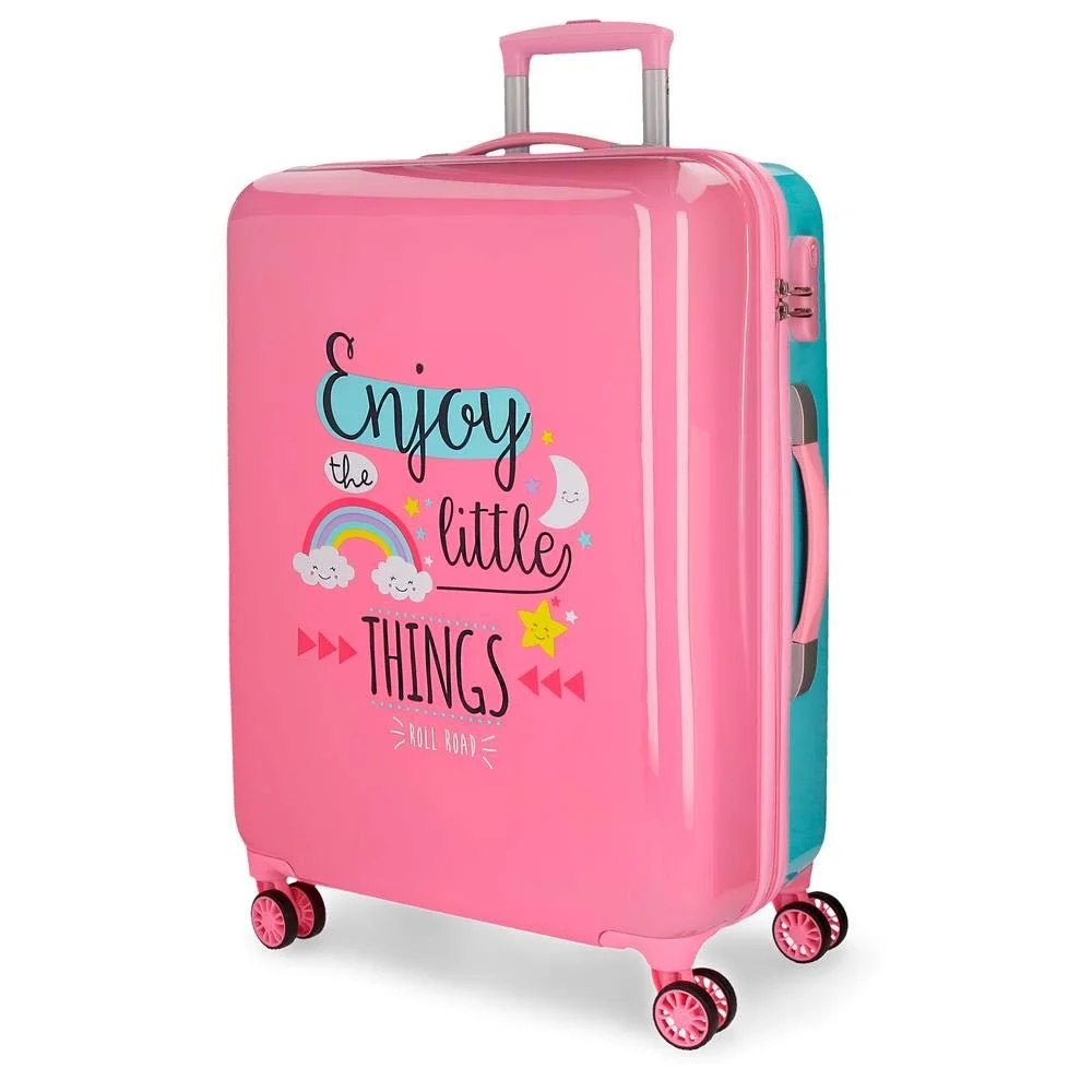 Las maletas de viaje y equipaje de la Marca Roll Road es la elección ideal si te gustan las maletas elegantes, alegres y coloridas.