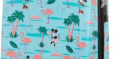 American Tourister Funlight Disney Equipaje de Mano, 55 cm, 36 Liters, Multicolor (Minnie Miami Beach)