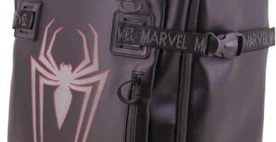 KARACTERMANIA Marvel Spiderman. Maleta Blanda apta para viajar en cabina de avión 55x36x20 cm. Material laminado, cremalleras termoselladas y 2 ruedas.