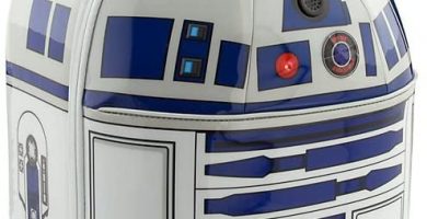 Maleta de dos Ruedas Disney Star Wars Store Trolley Astrodroide Droide Robot R2D2 R2-D2 Original 48 x 29 x 24 cm.
